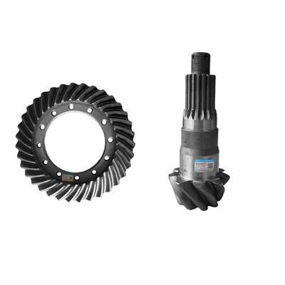 تروس مخروطية حلزونية